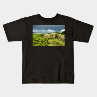 Along Hadrian's Wall Kids T-Shirt